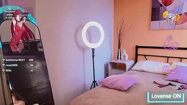 Valentina_Saint - flexing your naked thigh