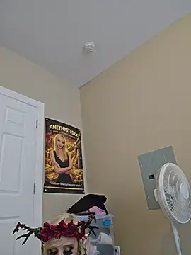 AmethystFoxx - Dildo ride + nipple clamps