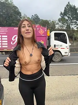 Sara_fun - Two girls naked in car