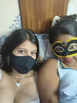 CHOCO-DELIGHT - Show navel both girls