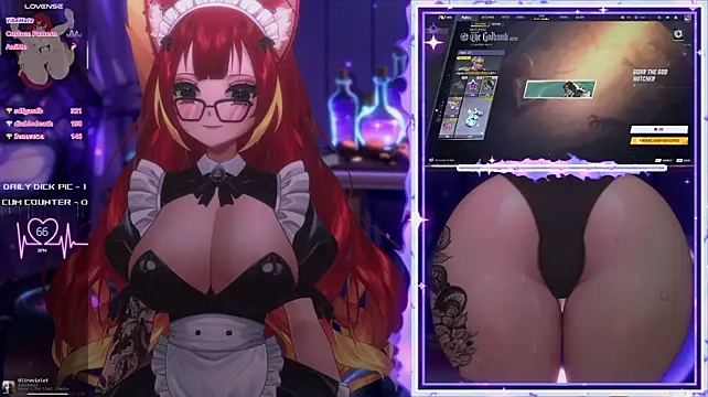 LewdFoxy_VT - Leash + Nipple Clamps