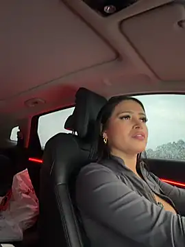 Sara_fun - Two girls naked in car