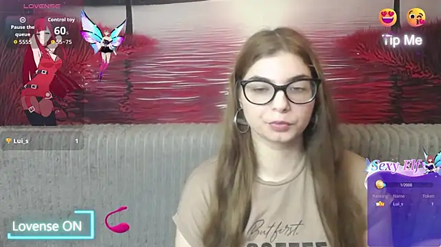 Sweetbabygirlforyou - make me cum:)lush inside :P