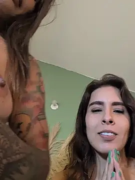 LatinaRoomies - NAKED, FRENCH KISSES AND LICKING PUSSIES