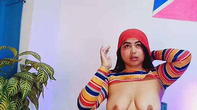 Jade_brunnette - Wet my boobs with saliva