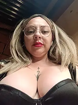 Madelaine- - The neighbor plays with my breasts