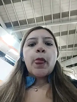 Alana_69 - Take off bra+ Shaking tits in public