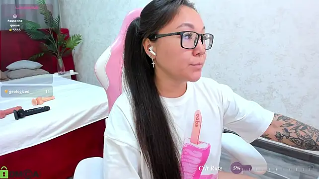 Gentle_muse - Suck black big dildo