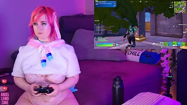 Angel-Lewd-Cake - Vibe dildo ctrl🩷Play a game of Fortnite