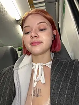 TimesSquare_ - Take off wet panties in public on train