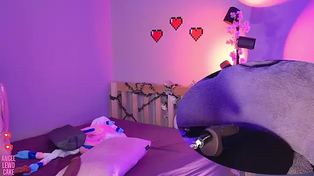 Angel-Lewd-Cake - Fuck machine🩷Doggy position on floor