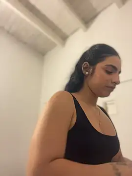 AlmaWhitmore - RUB PUSSY INSIDE PANTY! 😈