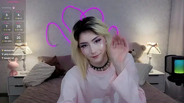 Kittysocutie - striptease ;)