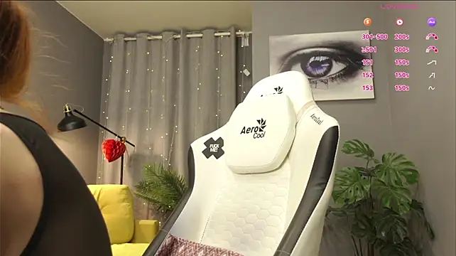 Megany - topless boob close up show ;)