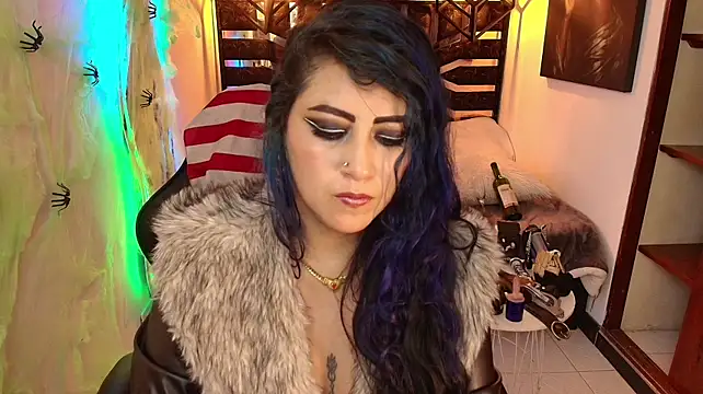 Scarleth_blue - oil in tits+saliva+spank 😈💦😏💘🫦