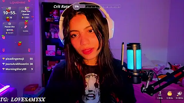 Lovelyamyy - CONTROL NIPPLES CLAMP + LICK DICK👾