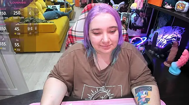 Softie_Sofy - Fuck pussy with big black toy!~ (☆▽☆)
