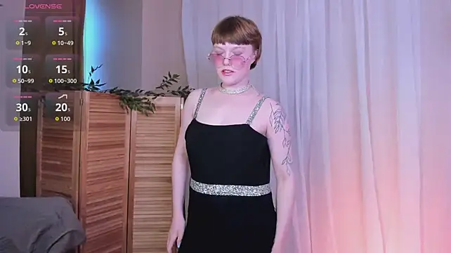 Lily_Belle__ - lift up robe and show panty