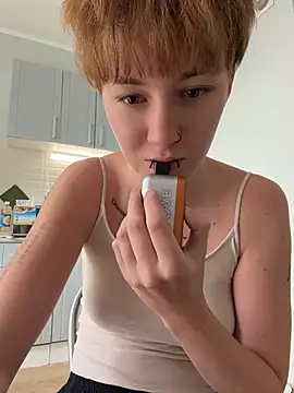 IceMur - Naked on the balcony spanking mysel ❤️🔞