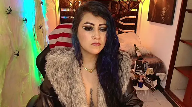 Scarleth_blue - oil in tits+saliva+spank 😈💦😏💘🫦