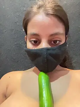 CuteHaseena - Pussy Fucking With Cucumber