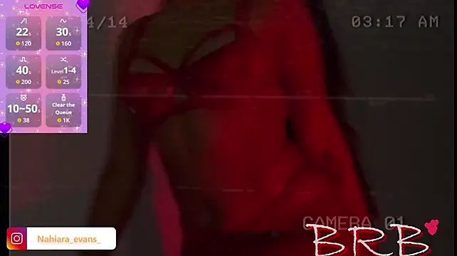 NahiaraEvans_ - suck dildo