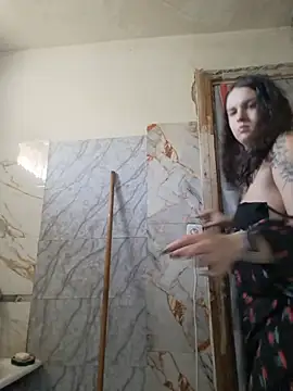 Rozaaaaforyoubigboob - Show in shower naked show and my dildo h