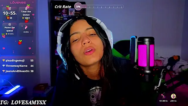 Lovelyamyy - CONTROL NIPPLES CLAMP + LICK DICK👾