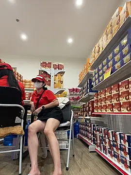 Sneaky_Cumshoot - Sneaky masturbating under Mart Cashier