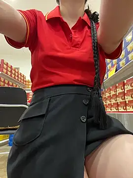 Sneaky_Cumshoot - Sneaky masturbating under Mart Cashier