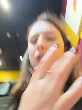 Dina_Tease - SPREAD NAKED PUSSY w SALIVA next MAN