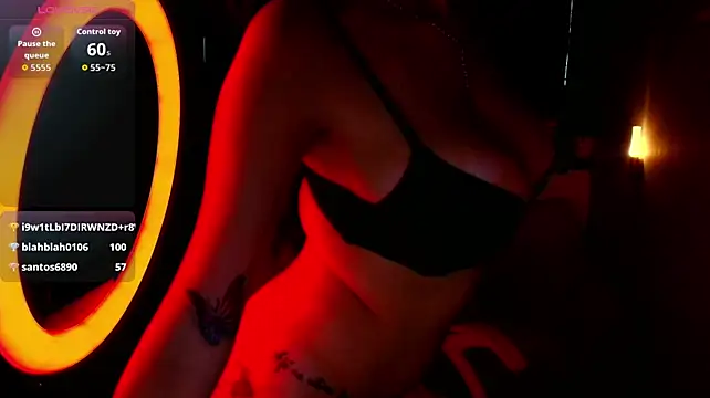 Rose_Desiree - naked red light show