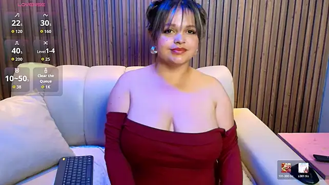 VictoriaLombardy - Russian Tit Job and Drool on Your Cock