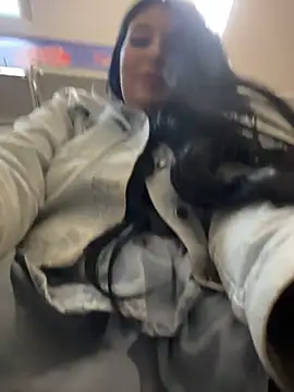 Tisha_Busty - HUGE DILDO FUCK PUSSY in KFC