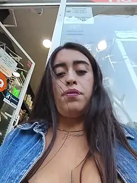 MissNyraSecret - Tits out in public in store