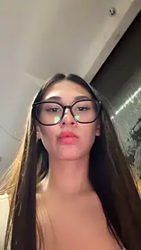 Aria51 - show tongue+drooling over tits🤤