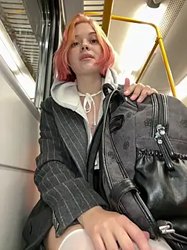 TimesSquare_ - Take off wet panties in public on train