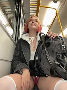 TimesSquare_ - Take off wet panties in public on train