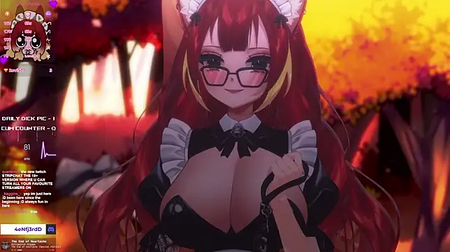 LewdFoxy_VT - Flash boobs + Ahegao