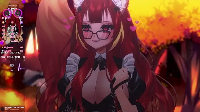 LewdFoxy_VT - Flash boobs + Ahegao