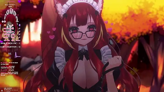 LewdFoxy_VT - Flash boobs + Ahegao
