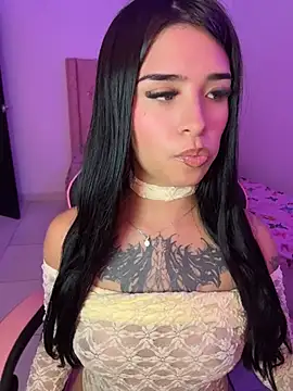 Shalom_pink17 - show boobs and spit