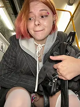 TimesSquare_ - Take off wet panties in public on train