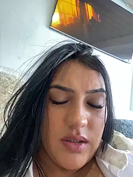 SahanaPrince - Big squirt on the stairs