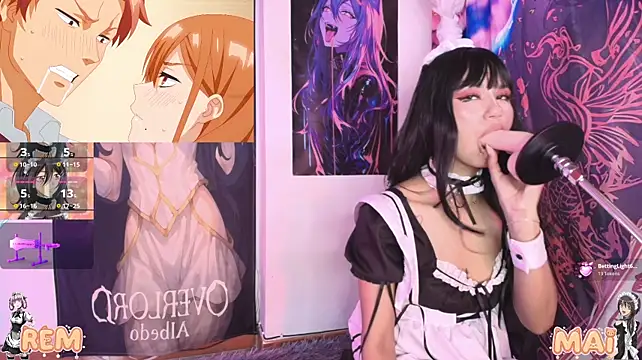 Mai-- - blowjob with dildo alien 👽