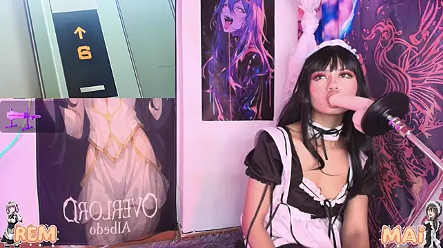 Mai-- - blowjob with dildo alien 👽