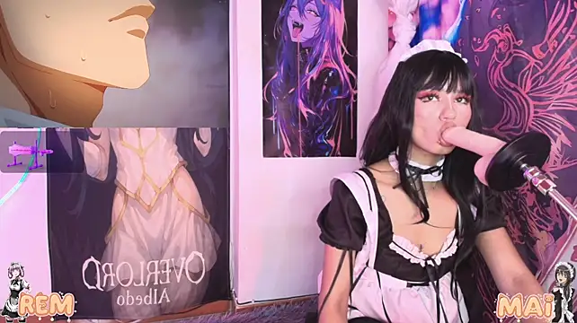 Mai-- - blowjob with dildo alien 👽