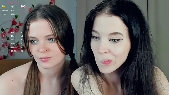 CleotildePiel - lick each other face^^
