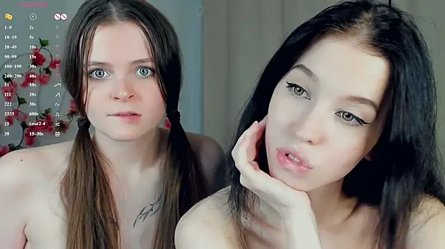 CleotildePiel - lick each other face^^