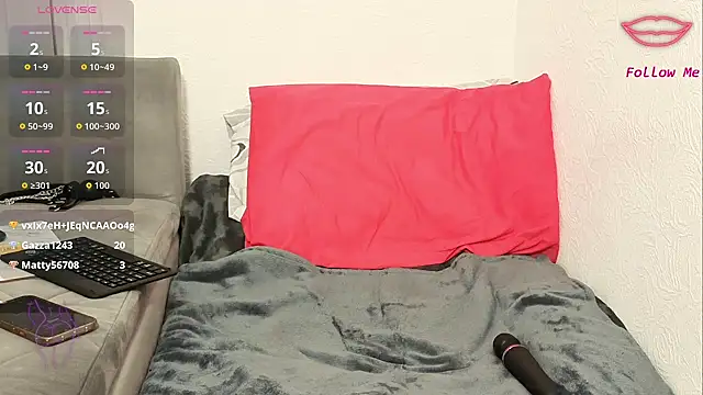 Taliaadamsx - Naked + LT 3min Toy Control 🍒🍑😈